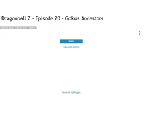 Tablet Screenshot of dbzue20.blogspot.com