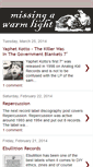 Mobile Screenshot of missingawarmlight.blogspot.com