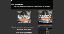 Desktop Screenshot of 2videolessons4free.blogspot.com