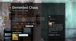 Desktop Screenshot of dementedchaoz.blogspot.com