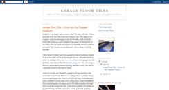 Desktop Screenshot of garagefloortiles.blogspot.com