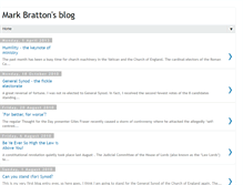 Tablet Screenshot of markbrattonsblog.blogspot.com