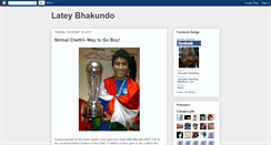Desktop Screenshot of lateybhakundo.blogspot.com
