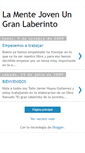 Mobile Screenshot of lamentejovenungranlaberinto.blogspot.com