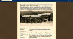 Desktop Screenshot of granitelake.blogspot.com