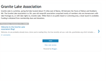 Tablet Screenshot of granitelake.blogspot.com