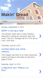 Mobile Screenshot of makinbread.blogspot.com