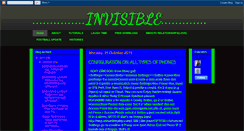 Desktop Screenshot of invisible4.blogspot.com