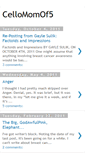 Mobile Screenshot of cellomomof5.blogspot.com