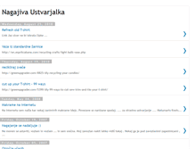 Tablet Screenshot of nagajiva-ustvarjalka.blogspot.com