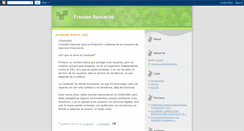 Desktop Screenshot of fraudesbancarios.blogspot.com