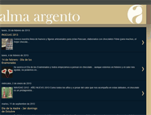 Tablet Screenshot of almaargento.blogspot.com