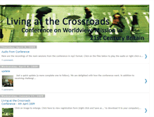 Tablet Screenshot of crossroadsuk.blogspot.com