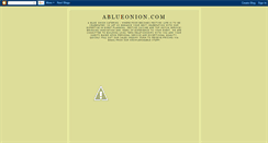 Desktop Screenshot of ablueonioncatering.blogspot.com