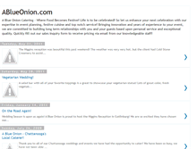 Tablet Screenshot of ablueonioncatering.blogspot.com