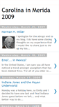 Mobile Screenshot of carolinainmerida.blogspot.com