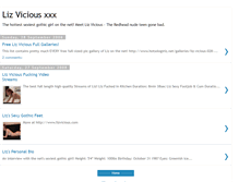 Tablet Screenshot of lizvicious-goth.blogspot.com