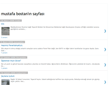 Tablet Screenshot of mustafabostan.blogspot.com