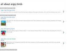 Tablet Screenshot of angrybirdsbirds.blogspot.com