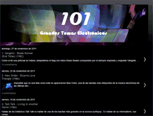 Tablet Screenshot of 101grandestemaselectronicos.blogspot.com