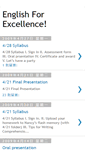 Mobile Screenshot of englishforexcellence.blogspot.com