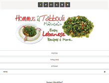 Tablet Screenshot of hommuswtabbouli.blogspot.com