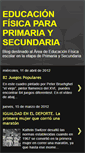 Mobile Screenshot of edufisicaprimaria-eso.blogspot.com