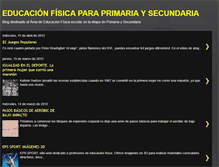 Tablet Screenshot of edufisicaprimaria-eso.blogspot.com