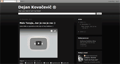 Desktop Screenshot of kovacevicdejan.blogspot.com