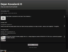Tablet Screenshot of kovacevicdejan.blogspot.com