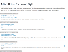 Tablet Screenshot of musiciansunitedforhumanrights.blogspot.com