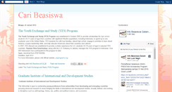 Desktop Screenshot of caribeasiswadalamluarnegri.blogspot.com