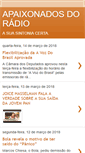 Mobile Screenshot of apaixonadosdoradio.blogspot.com