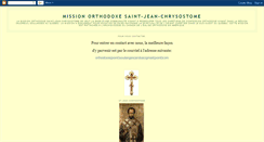 Desktop Screenshot of orthodoxie-soulanges.blogspot.com