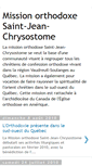 Mobile Screenshot of orthodoxie-soulanges.blogspot.com