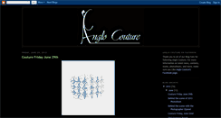 Desktop Screenshot of anglocouture.blogspot.com