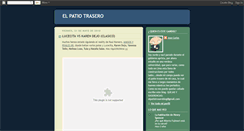 Desktop Screenshot of desdeelpatiotrasero.blogspot.com