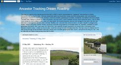 Desktop Screenshot of ancestortrackingdreamroadtrip.blogspot.com