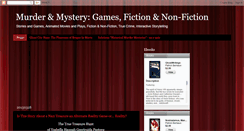 Desktop Screenshot of murdermysterygame.blogspot.com