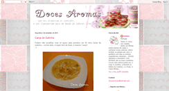 Desktop Screenshot of docesaromas.blogspot.com