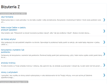 Tablet Screenshot of bizuteria-z-z6o.blogspot.com