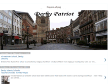 Tablet Screenshot of derbypatriot.blogspot.com