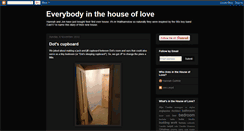 Desktop Screenshot of everybodyinthehouseoflove.blogspot.com