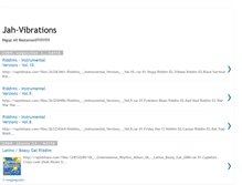 Tablet Screenshot of jah-vibrations.blogspot.com