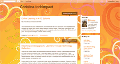 Desktop Screenshot of christina-techimpact.blogspot.com