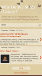 Mobile Screenshot of myhistoryis.blogspot.com