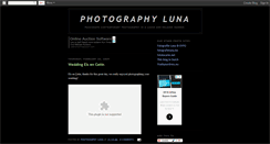 Desktop Screenshot of photographyluna.blogspot.com