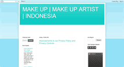 Desktop Screenshot of makeupindonesia.blogspot.com