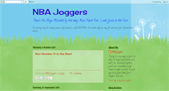 Desktop Screenshot of nba-joggers.blogspot.com