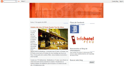 Desktop Screenshot of infohotelperu.blogspot.com